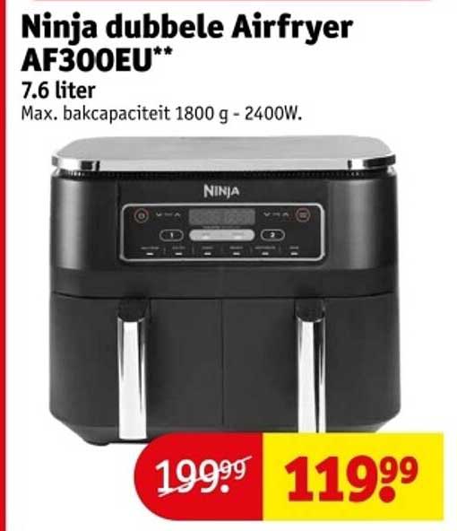 Ninja dubbele Airfryer AF300EU**