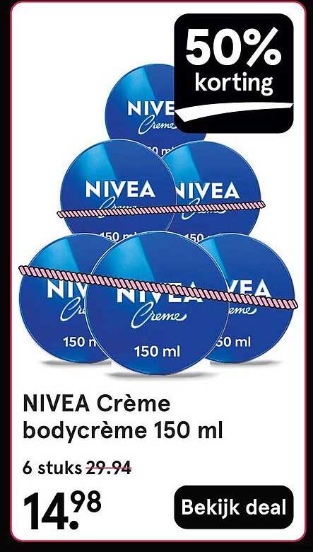 NIVEA Crème bodycrème 150 ml