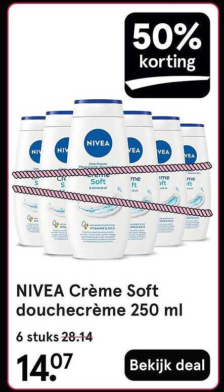 NIVEA Crème Soft douchecrème 250 ml