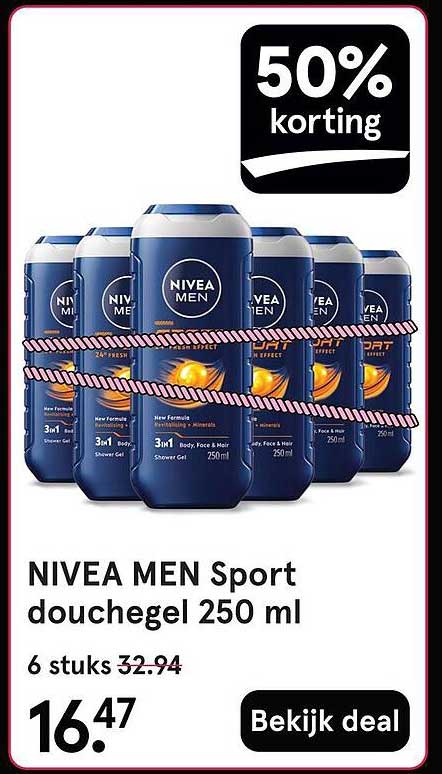 NIVEA MEN Sport douchegel 250 ml