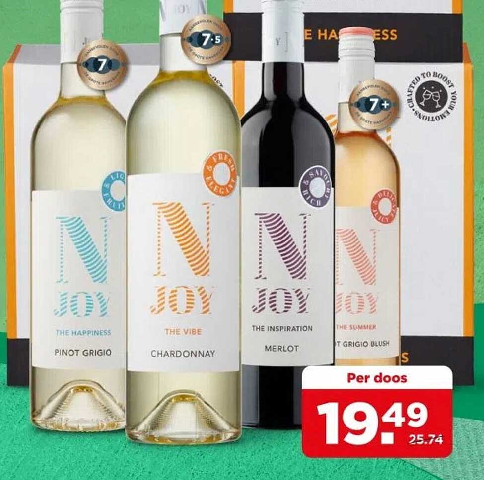 NJOY Wijnmix - 4 Delen voor €19,49