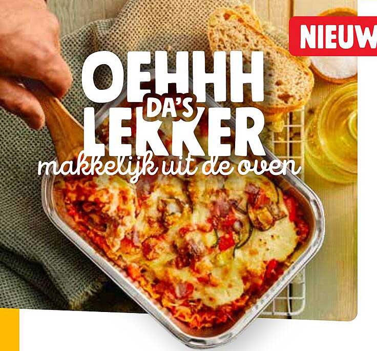 OEHHHH DA'S LEKKER makkelijk uit de oven