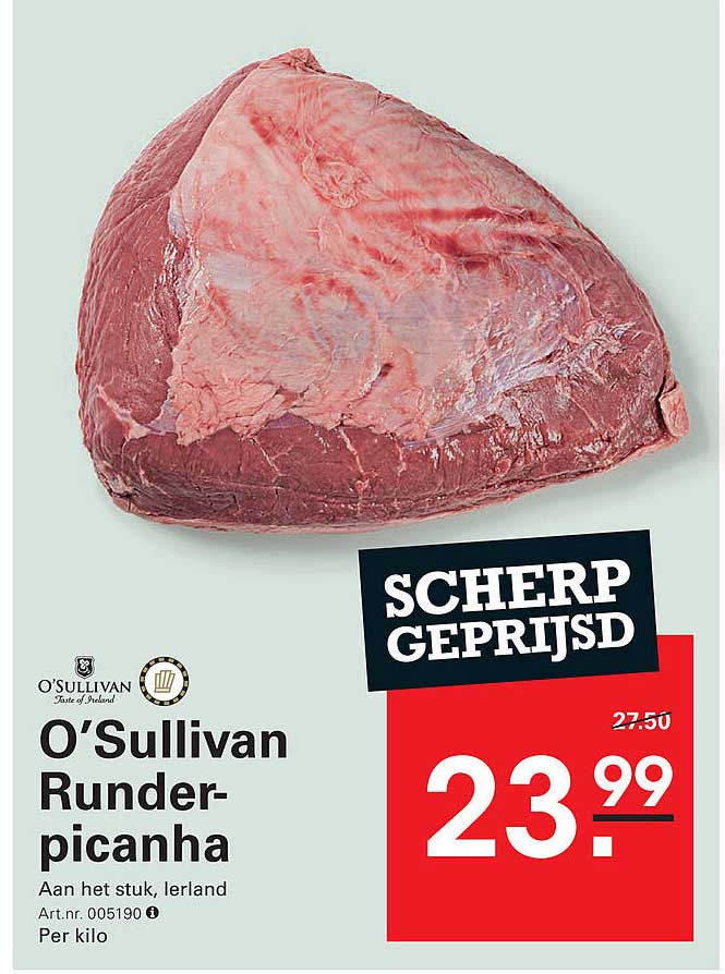 O’Sullivan Runderpicanha