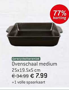 Ovenschaal medium