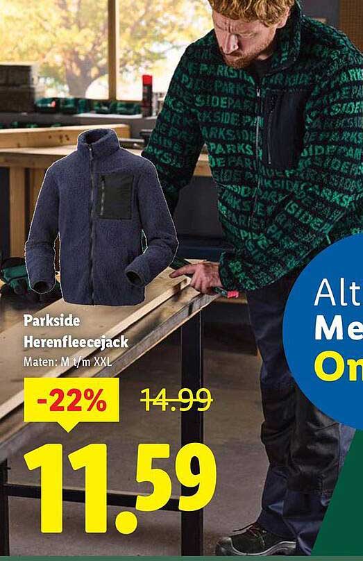 Parkside Herenfleecejack
