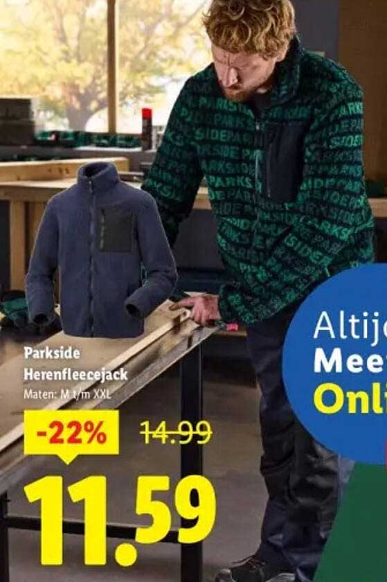 Parkside Herenfleecejack