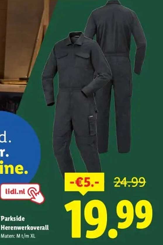 Parkside Herenwerkoverall