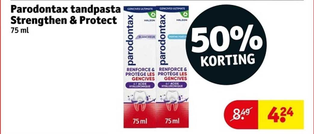 Parodontax tandpasta Strengthen & Protect 75 ml