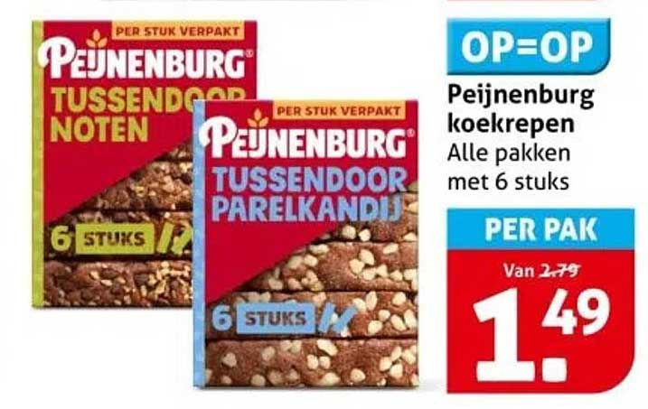 Peijnenburg Tussendoor Koekrepen