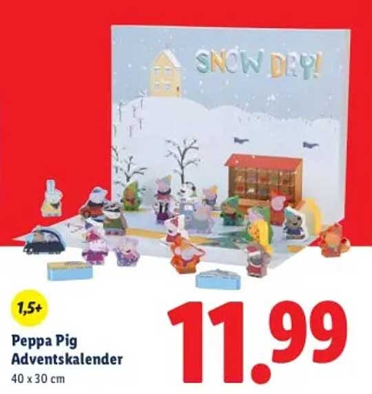 Peppa Pig Adventskalender