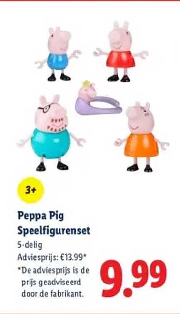 Peppa Pig Speelfigurenset