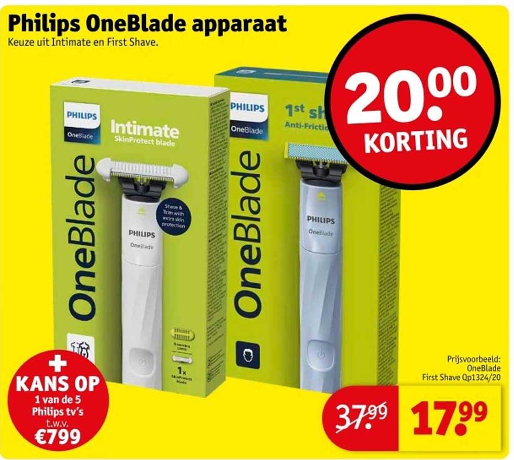 Philips OneBlade apparaat