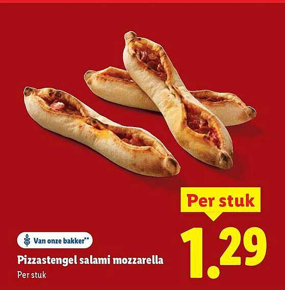 Pizzastengel salami mozzarella