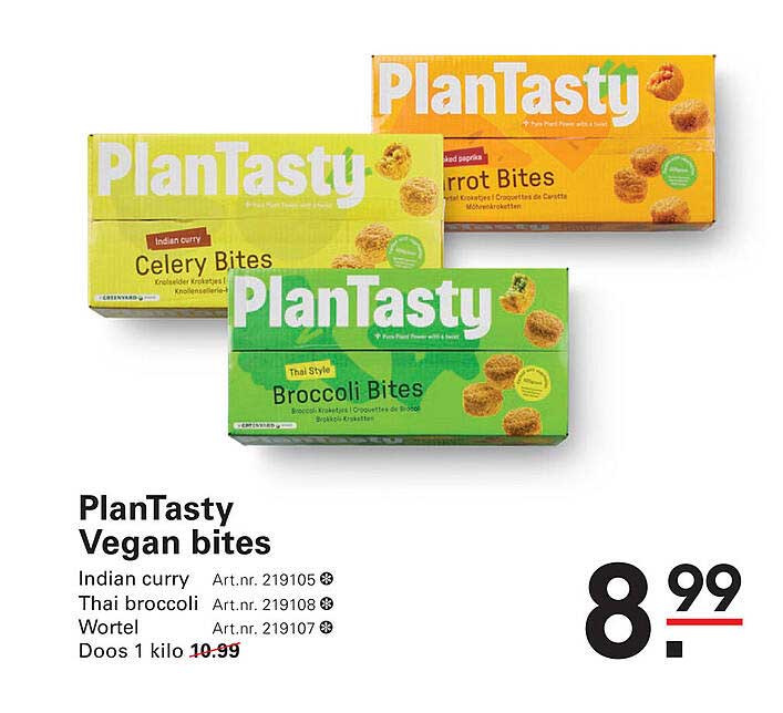 PlanTasty Vegan bites