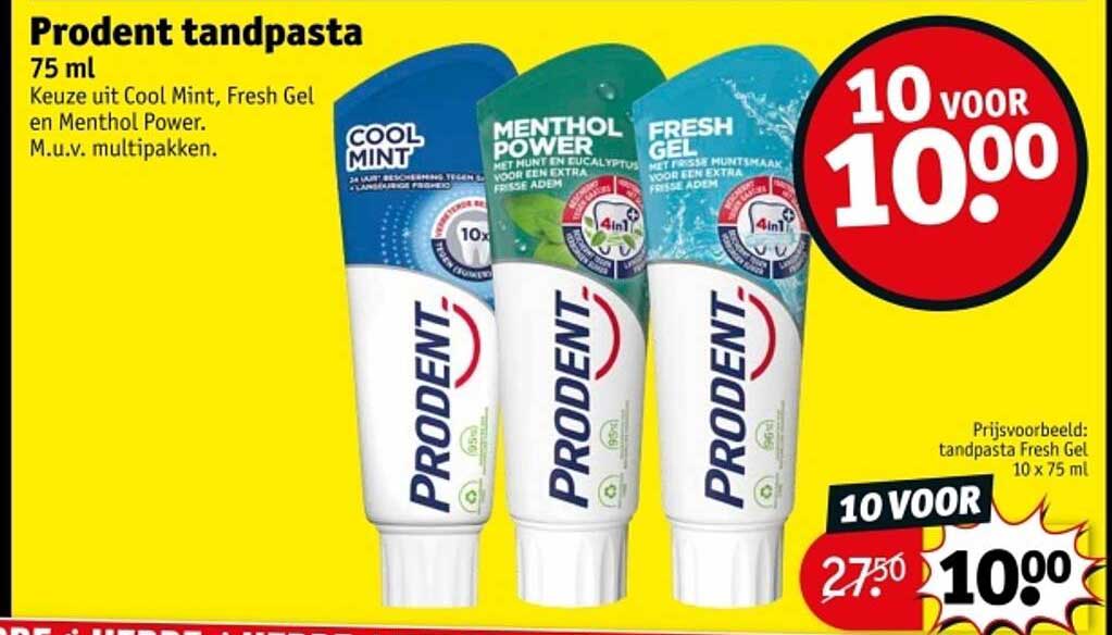 Prodent tandpasta 75 ml