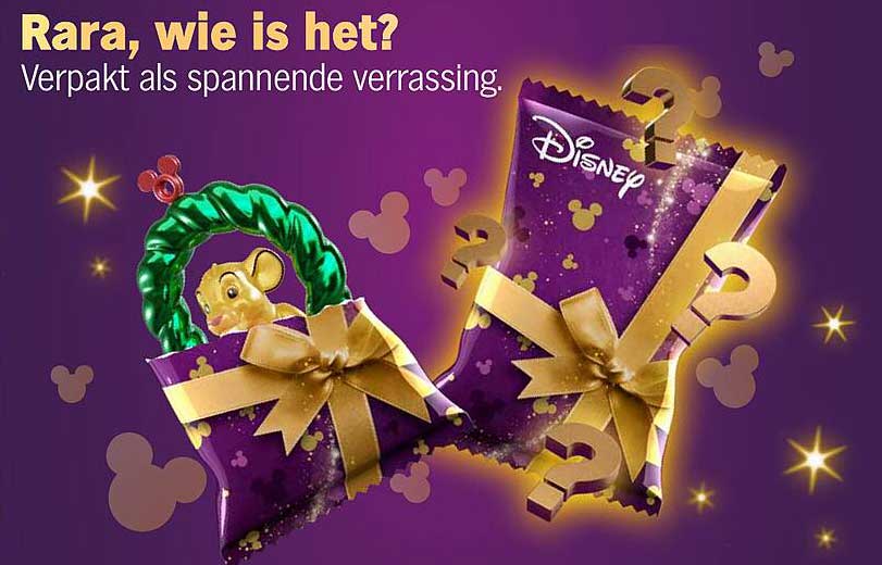 Rara, wie is het? Verpakt als spannende verrassing.