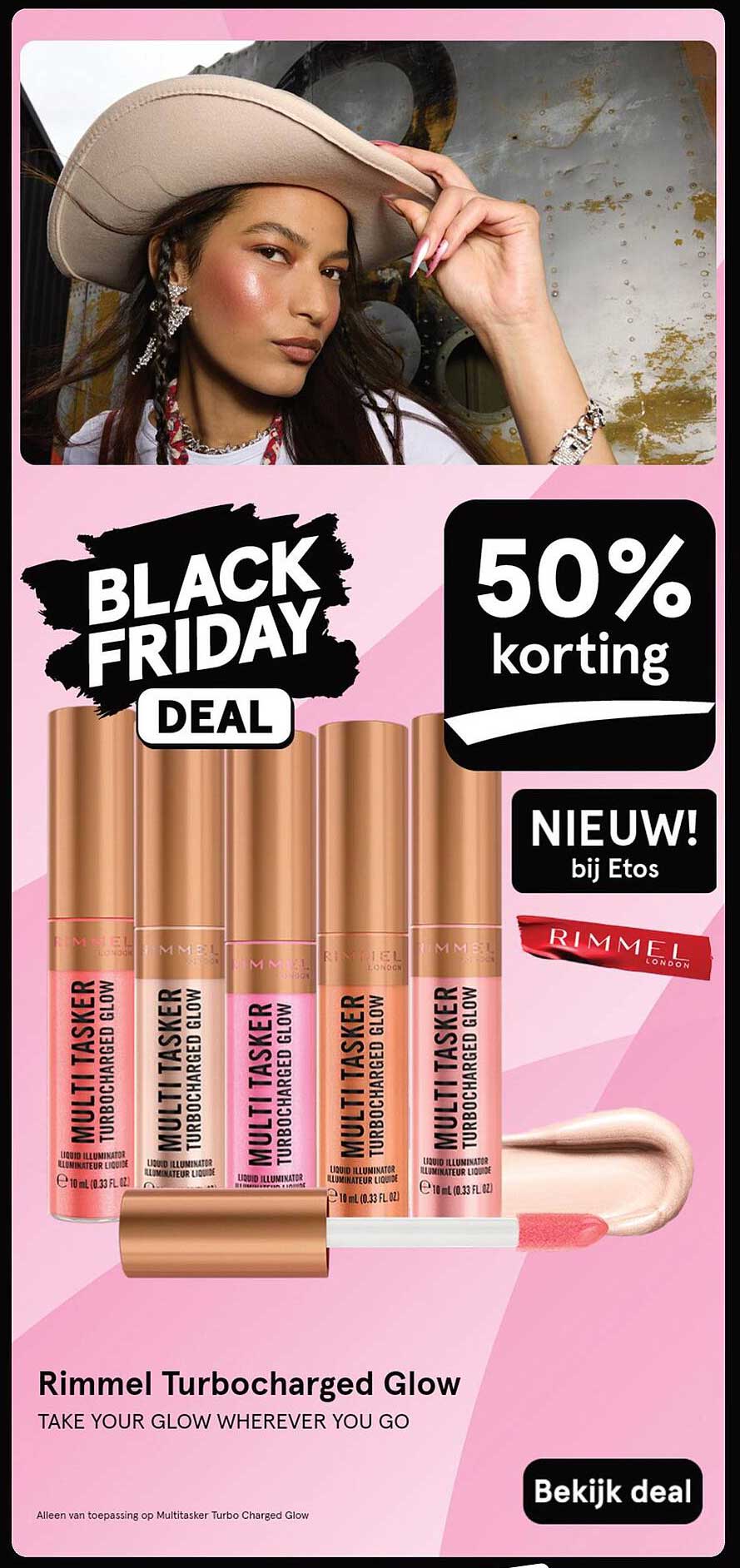 Rimmel Turbocharged Glow - 50% korting