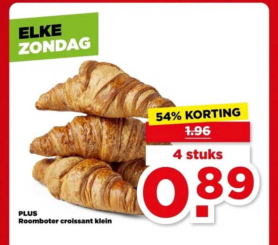 Roomboter croissant klein