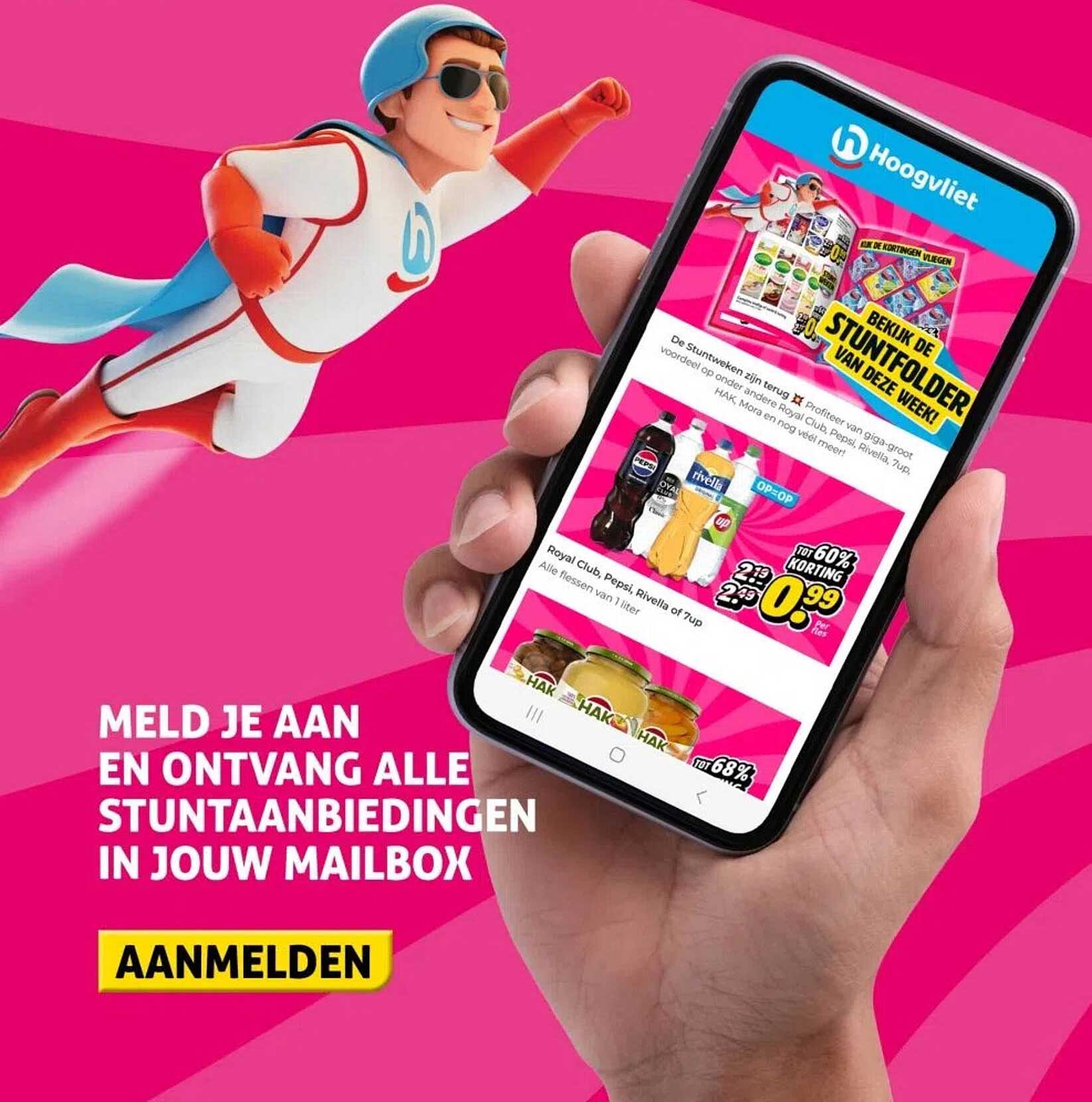 Royal Club Pepsi, Rivella of 7Up, 2 voor 2,39