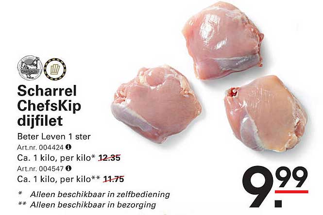 Scharrel ChefsKip dijfilet