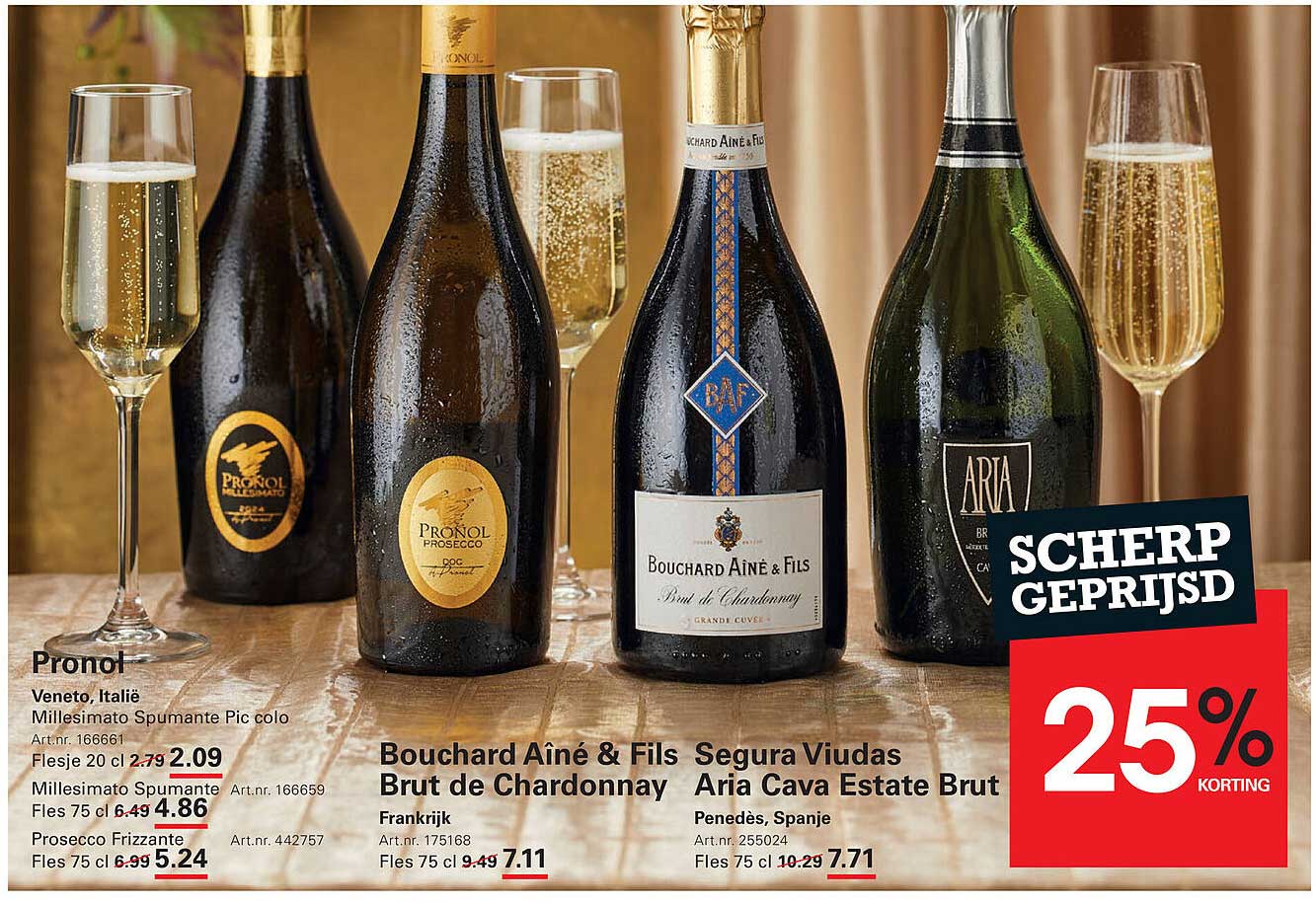 Scherp Geprijsd: 25% Kortingen op geselecteerde wijnen
