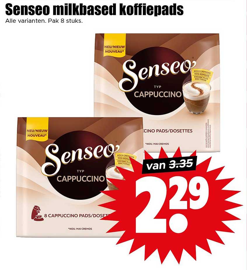 Senseo milkbased koffiepads
