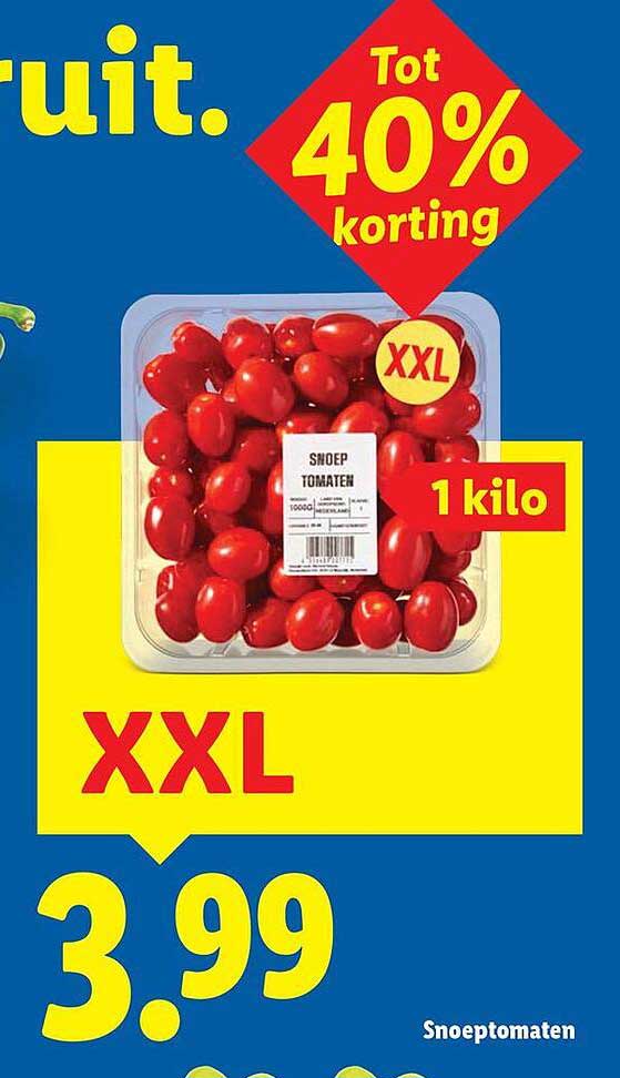 Snoep Tomaten 1 kilo XXL