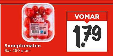 Snoeptomaten Bak 250 gram