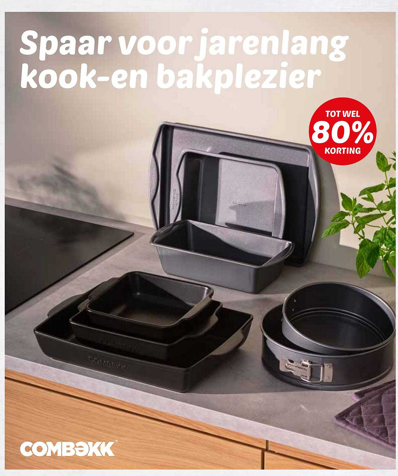 Spaar voor jarenlang kook- en bakplezier