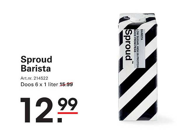 Sproud Barista 6 x 1 liter