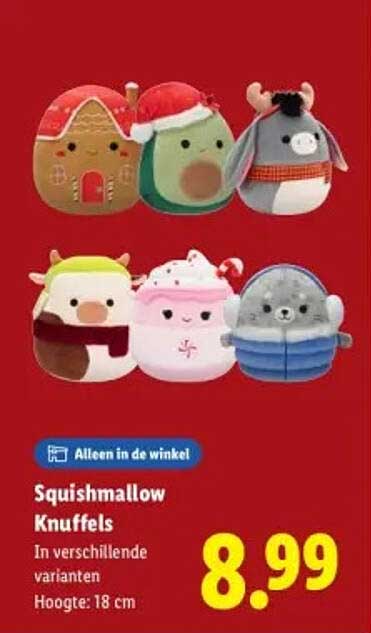 Squishmallow Knuffels