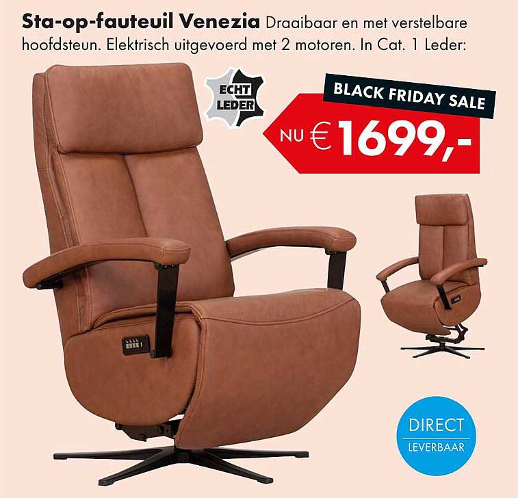 Sta-op-fauteuil Venezia