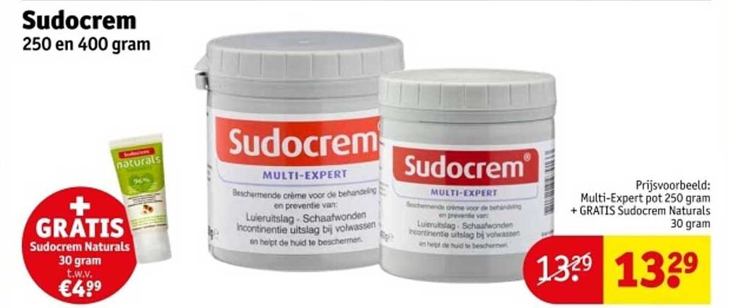 Sudocrem Multi-Expert 250 en 400 gram