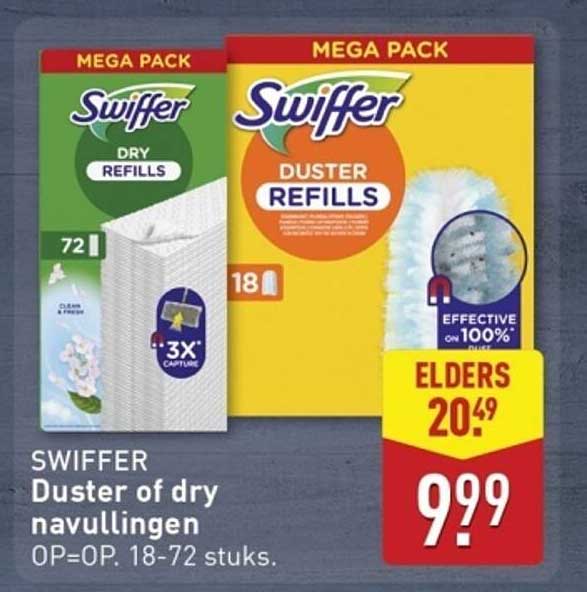 SWIFFER Duster of dry navullingen