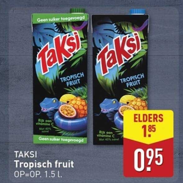 TAKSI Tropisch fruit