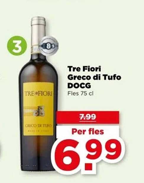Tre Fiori Greco di Tufo DOCG Fles 75 cl