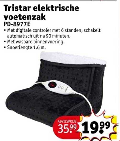 Tristar elektrische voetenzak PD-8977E