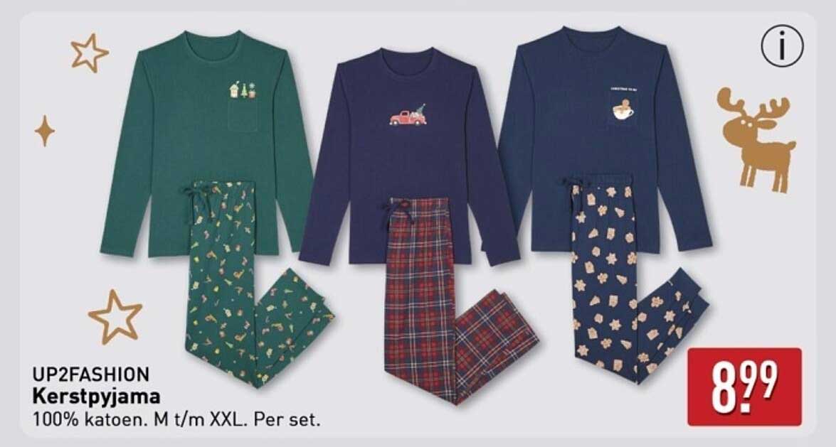 UP2FASHION Kerstpyjama