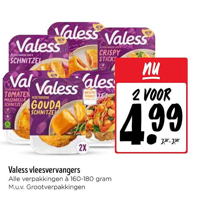 Valess vleesvervangers