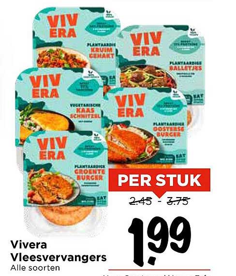 Vivera Vleesvervangers - Alle soorten