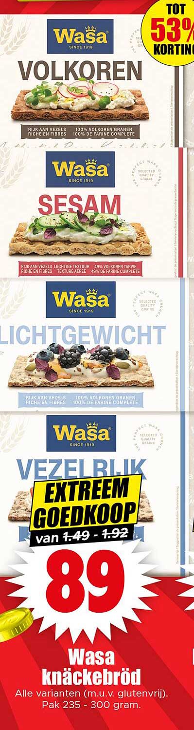 Wasa knäckebröd