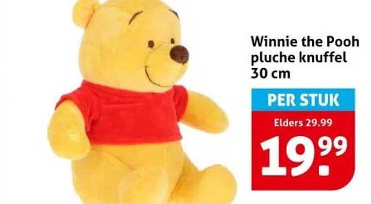 Winnie the Pooh pluche knuffel 30 cm