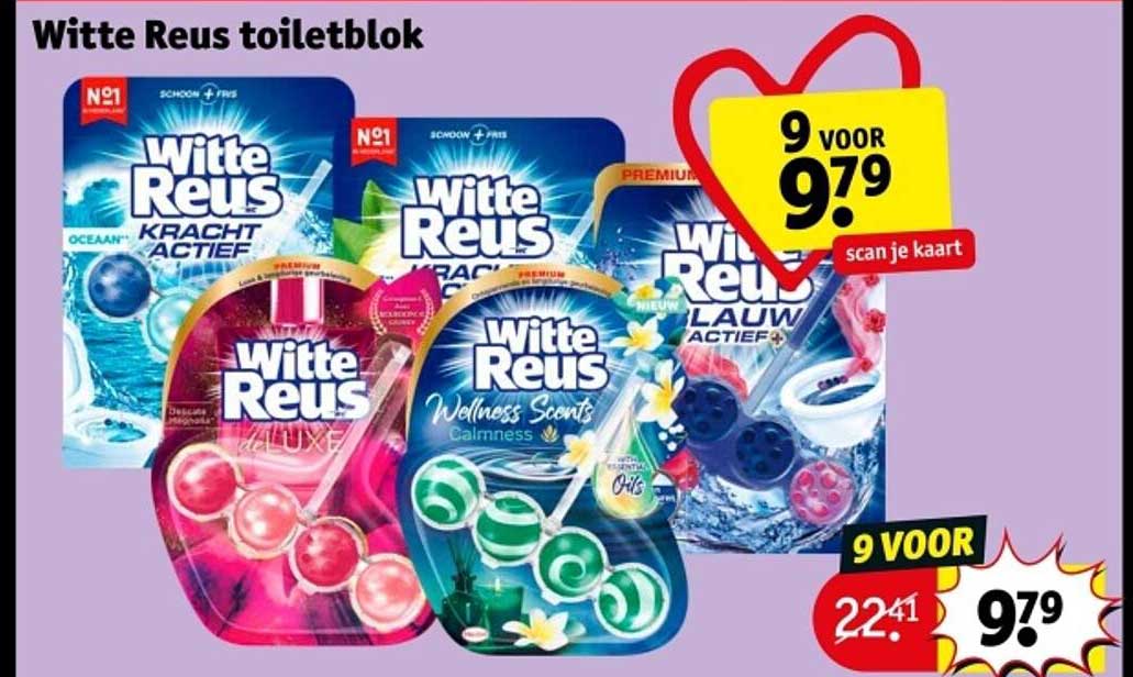 Witte Reus toiletblok