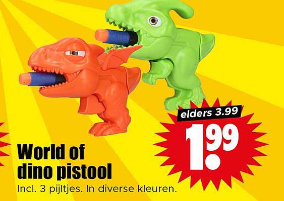 World of dino pistool
