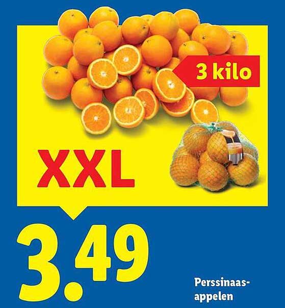 XXL Perssinaasappelen 3 kilo
