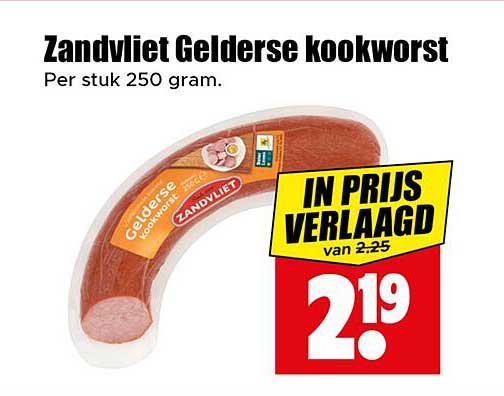 Zandvliet Gelderse kookworst