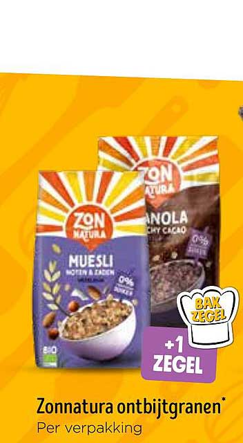 Zonnatura ontbijtgranen*