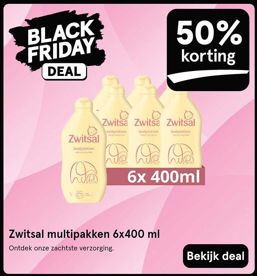 Zwitsal multipakken 6x400 ml
