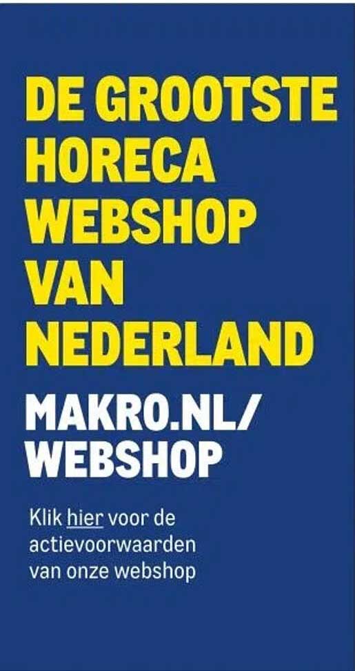 De grootste horeca webshop van Nederland