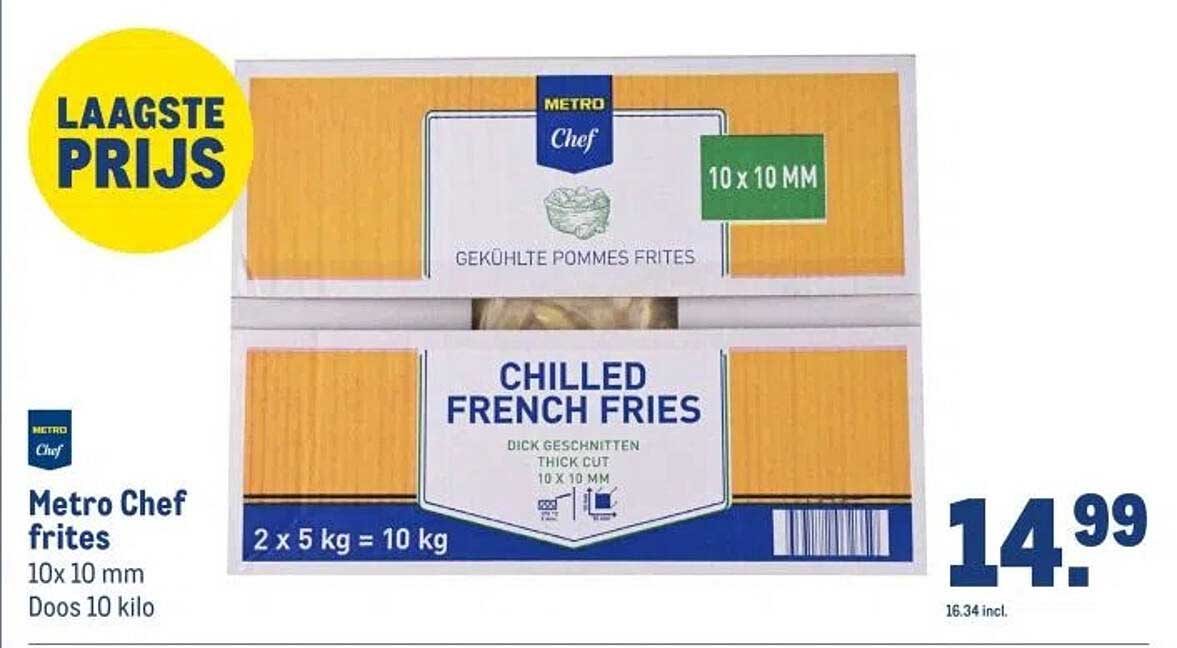 Metro Chef frites
